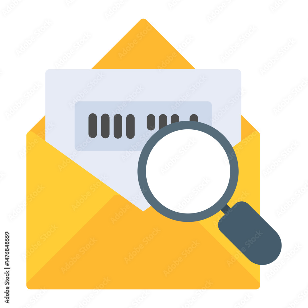 Postal Code icon vector image. Can be used for Postal Service. Postal Code icon vector image. Can be used for Postal Service.