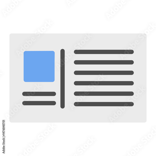 Postcard icon vector image. Can be used for Postal Service.