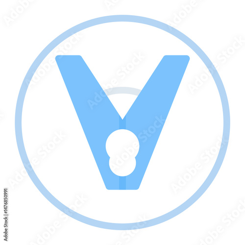 Clothespin icon vector image. Can be used for Laundry.