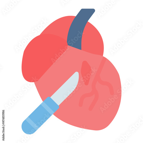 Surgery icon vector image. Can be used for Dermatology.