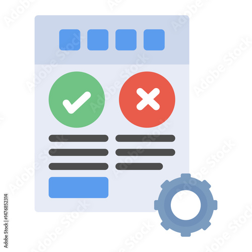 Free Testing icon vector image. Can be used for Home Services.