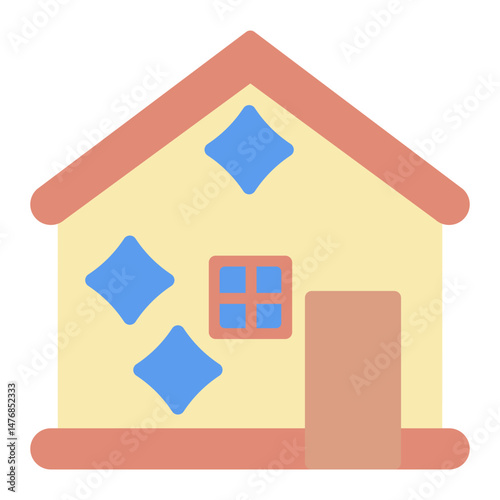 House Cleaning icon vector image. Can be used for Home Services.