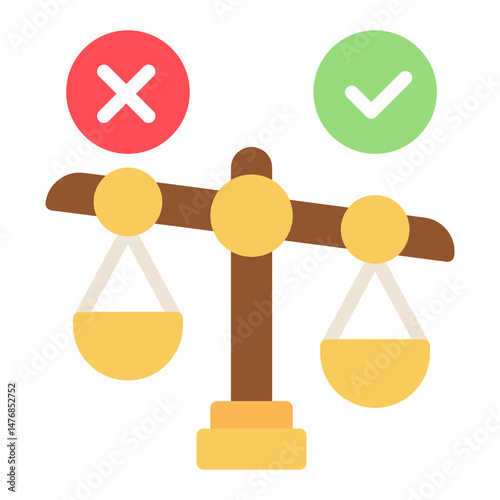 Discrimination icon vector image. Can be used for Human Rights.