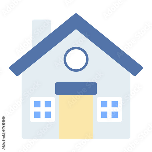 Home icon vector image. Can be used for Nursing Home.