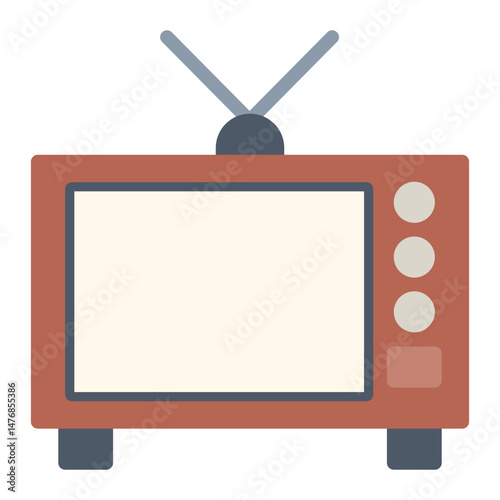 Tv icon vector image. Can be used for Nursing Home.