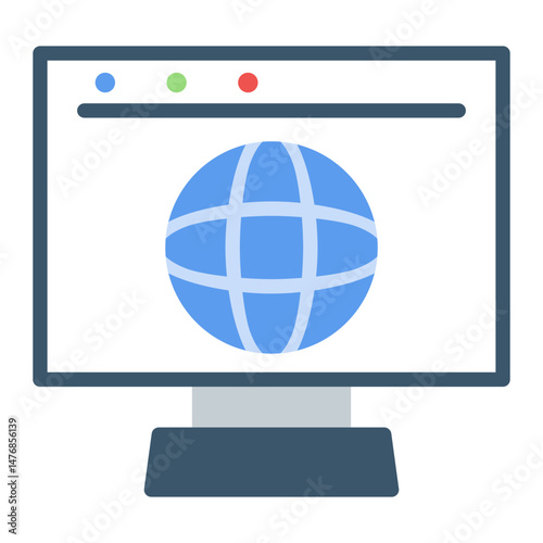 Browse icon vector image. Can be used for Online Store.