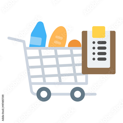 Cart Total icon vector image. Can be used for Ecommerce Store.