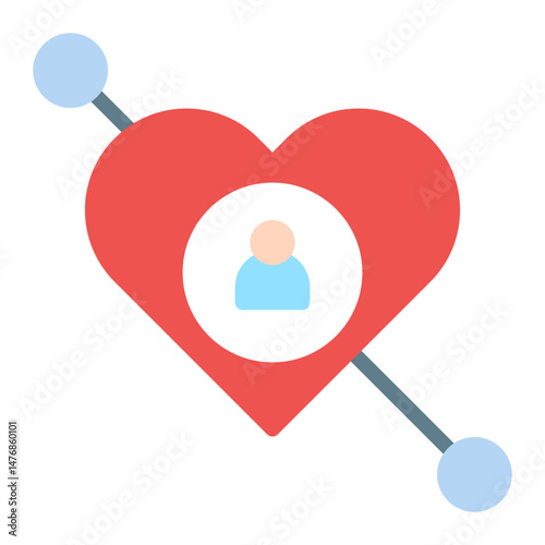 Kind Acts icon vector image. Can be used for Charity.