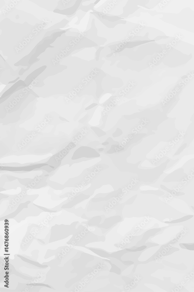 Obraz premium White clean crumpled paper