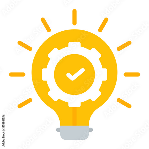 Innovation icon vector image. Can be used for Business Performance.