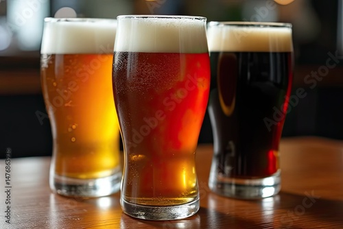 Beer in Glasses