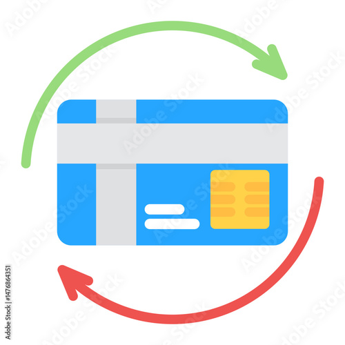 Debt Consolidation icon vector image. Can be used for Loan.