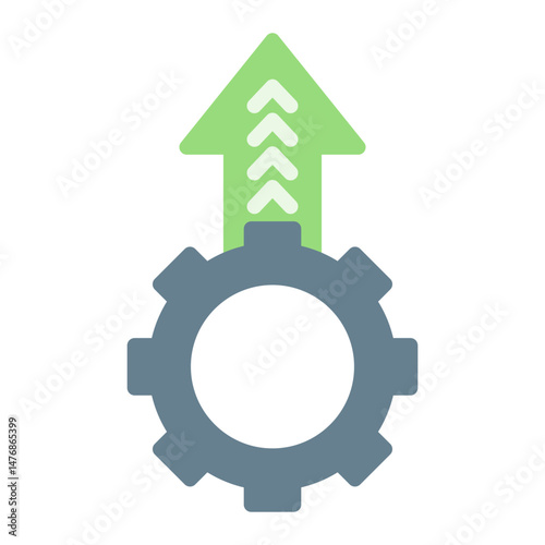 Operational Excellence icon vector image. Can be used for Operations Management.