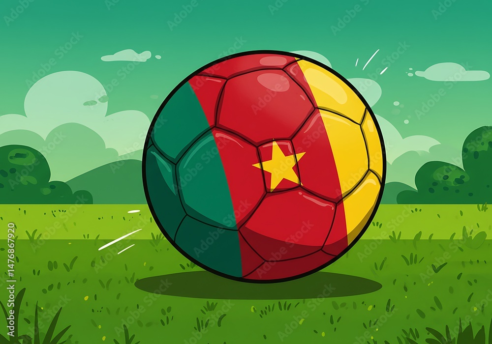 Fototapeta premium Cameroon's Rolling Glory