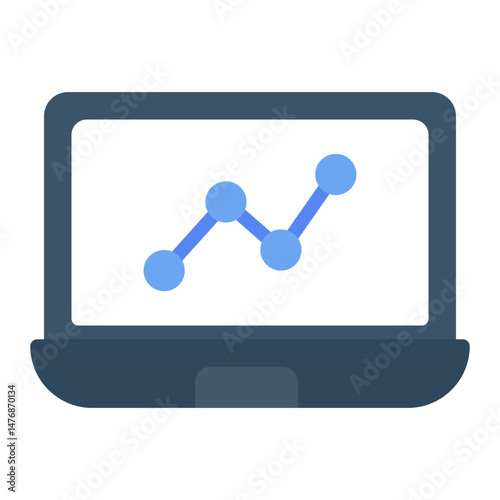 Recruitment Analytics icon vector image. Can be used for Headhunting.