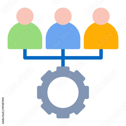 Onboarding icon vector image. Can be used for Headhunting.