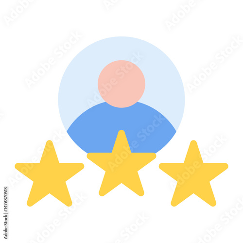 Talent Assessment icon vector image. Can be used for Headhunting.