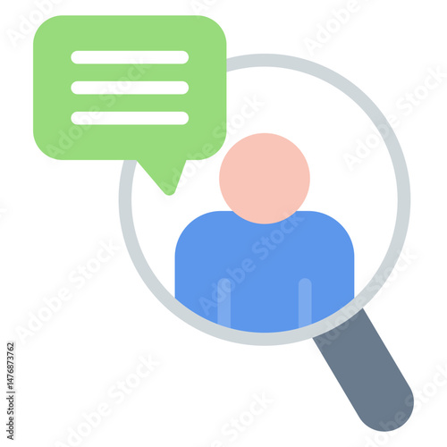 References icon vector image. Can be used for Curriculum Vitae.