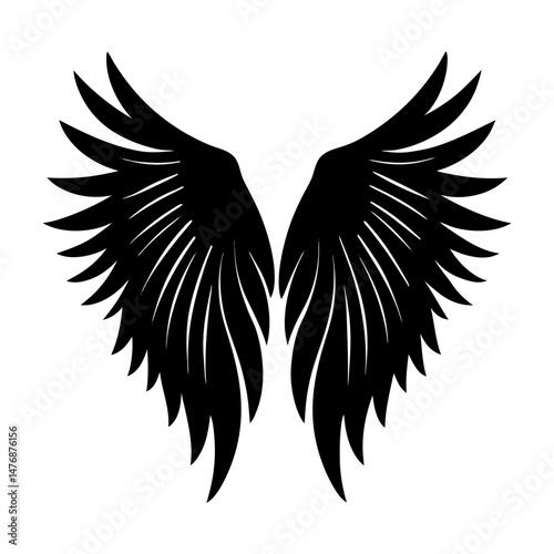 Ankh Silhouette vector illustration