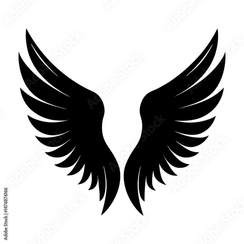 Ankh Silhouette vector illustration