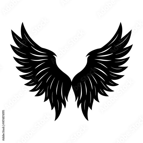 Ankh Silhouette vector illustration