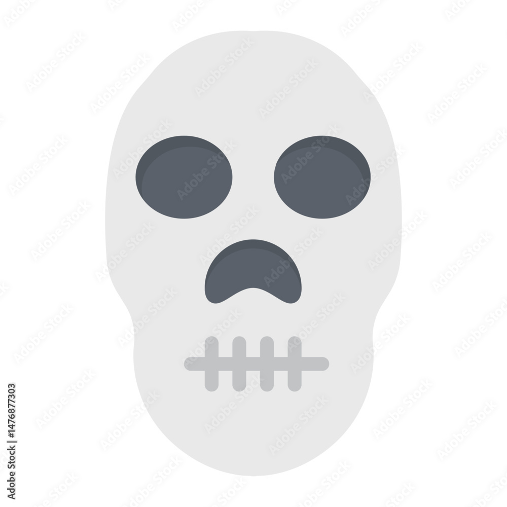 Bio horror icon vector image. Can be used for Movie Genres.