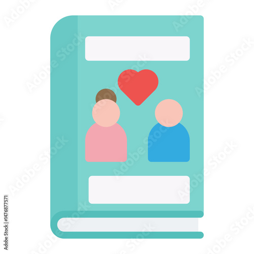Historical Romance icon vector image. Can be used for Movie Genres.