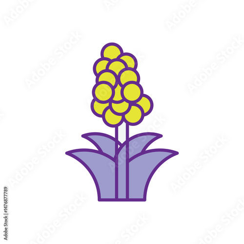 Quinoa vector icons stock illustration