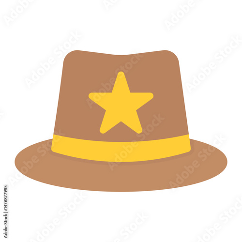 Western icon vector image. Can be used for Movie Genres.
