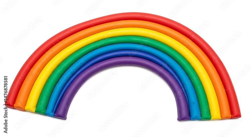 Obraz premium Rainbow Hues, Sculpted Light
