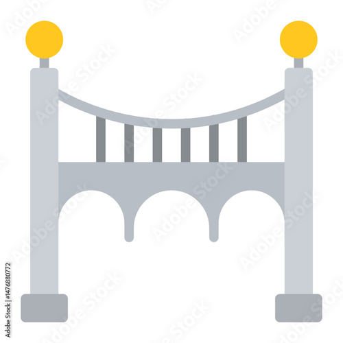Bridging icon vector image. Can be used for Additive Maufacturing.
