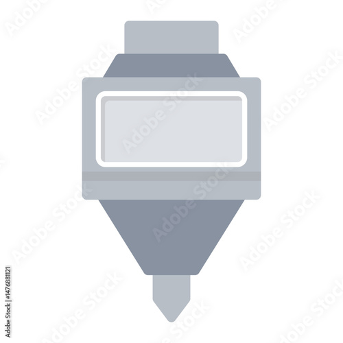 Print Head icon vector image. Can be used for Additive Maufacturing.