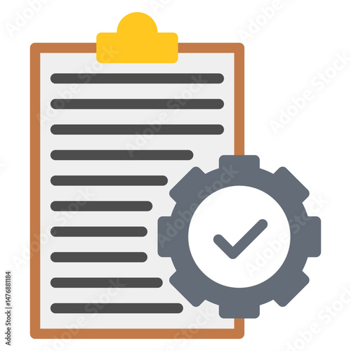 Quality Control icon vector image. Can be used for Additive Maufacturing.