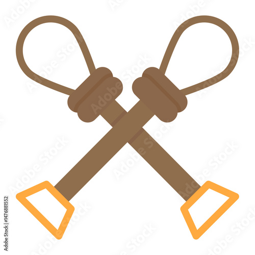 Climbing Nut icon vector image. Can be used for Rock Climbing.