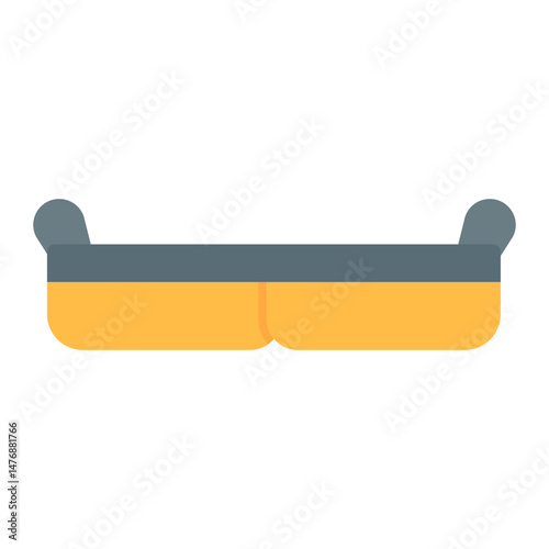Crash Pad icon vector image. Can be used for Rock Climbing.