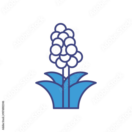 Quinoa vector icons stock illustration