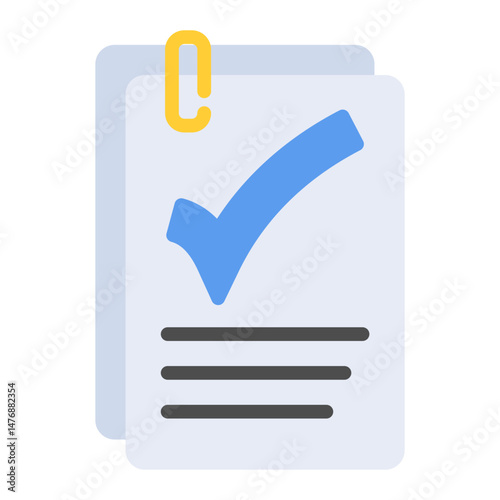 Handout icon vector image. Can be used for Job Fair.