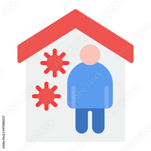 Isolation Room icon vector image. Can be used for Tuberculosis.