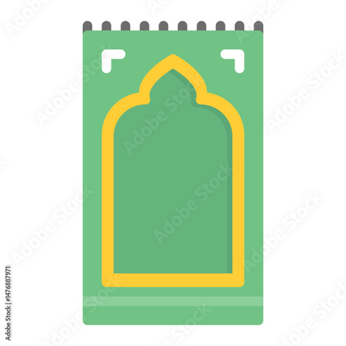 Prayer Rug icon vector image. Can be used for Islamic New Year.