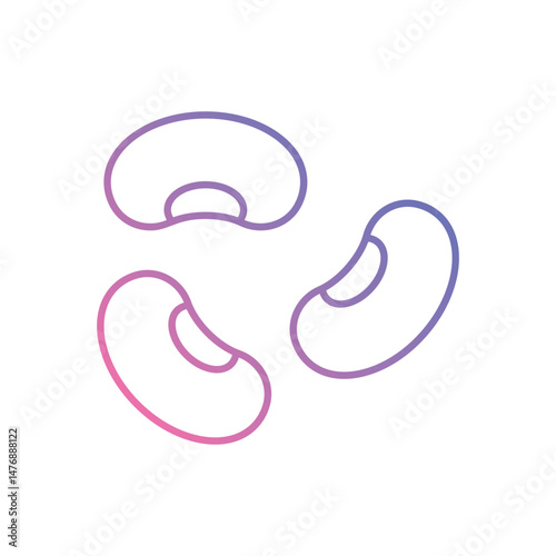 Legumes vector icons stock illustration