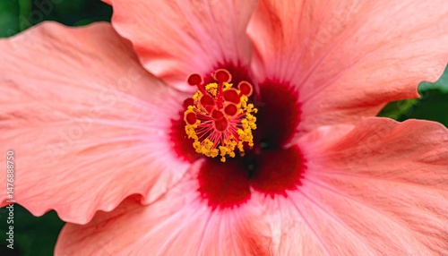 Close-up of a hibiscus