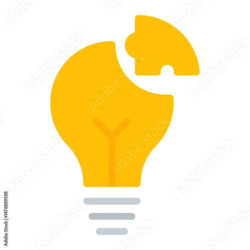 Problem solving icon vector image. Can be used for Thought Leadership.