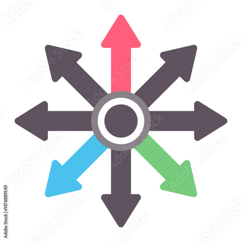 Accelerometer icon vector image. Can be used for Sensors.