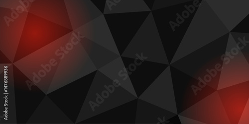 abstract background with triangles