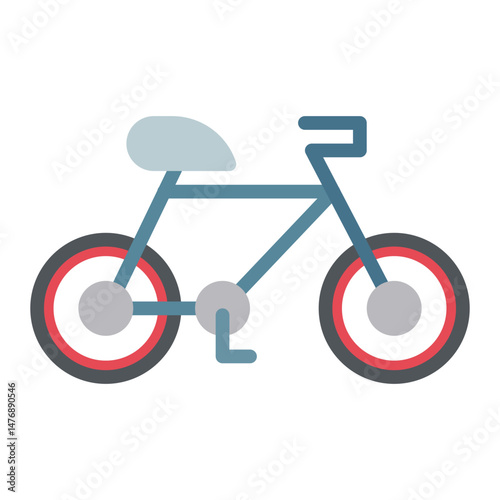 Bicycle icon vector image. Can be used for Physical Wellbeing.