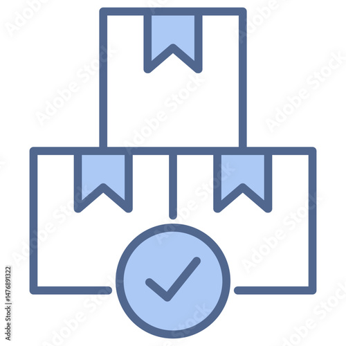 Accept Blue Icon
