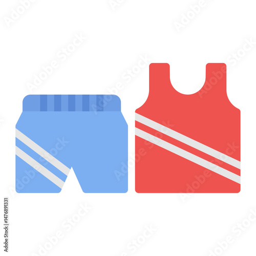 Sportswear icon vector image. Can be used for Physical Wellbeing.