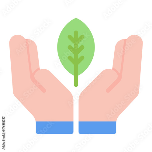 Conservationist icon vector image. Can be used for World Environment Day.