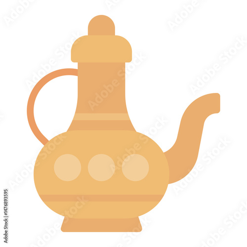 Arabic Coffee icon vector image. Can be used for Eid al Adha.