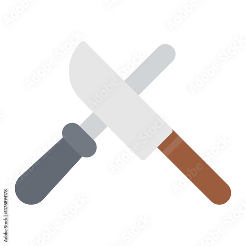 Sharpening Knife icon vector image. Can be used for Eid al Adha.